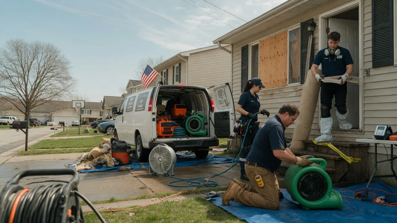 Water Damage Restoration in Blair, WI near me